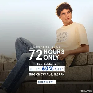 Weekend Sale: Up to 60% Off + Extra Savings!