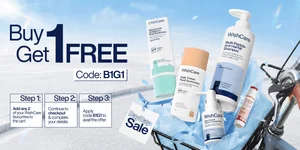 WishCare Payday Sale: Buy 1 Get 1 Free + Extra 5% OFF!