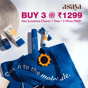 Grab 2 for ₹849 or 3 for ₹1299 + Free Gifts from World of Asaya!