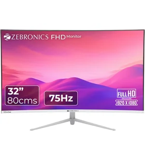 Grab the ZEBRONICS 32" Curved Monitor - Upgrade Your Viewing Experience!