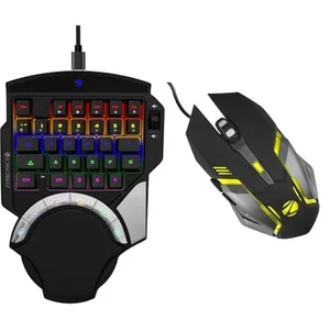 Score Big with ZEBRONICS One-Handed RGB Gaming Keyboard!