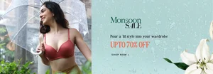 Splash into Savings: Up to 70% Off at Zivame's Monsoon Sale!