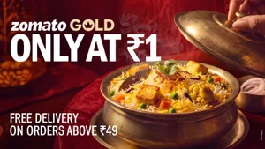 Grab Zomato Gold for Just ₹1 - New Users Only!